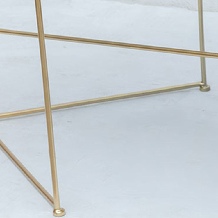 Modern X-Base Coffee Cocktail Table Glass Top Coffee Cocktail Table for Living Room