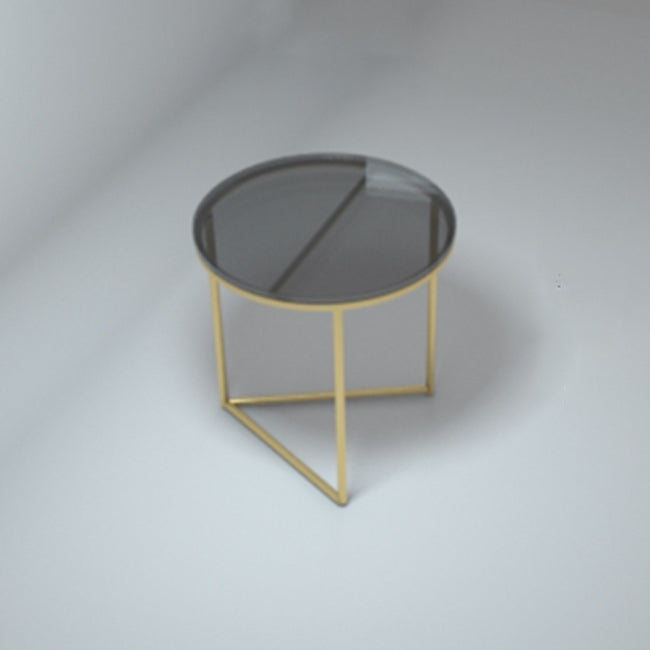 Modern X-Base Coffee Cocktail Table Glass Top Coffee Cocktail Table for Living Room