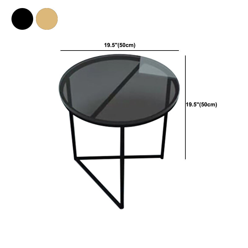 Modern X-Base Coffee Cocktail Table Glass Top Coffee Cocktail Table for Living Room