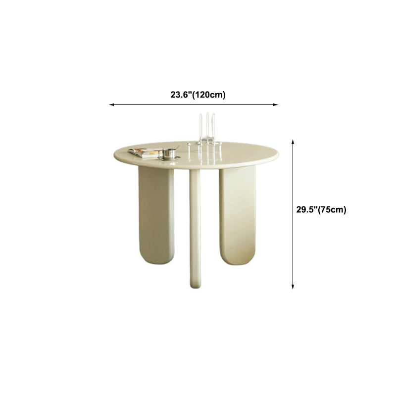 29.53" Tall Scandinavian Style Coffee Cocktail Table Wooden Coffee Table