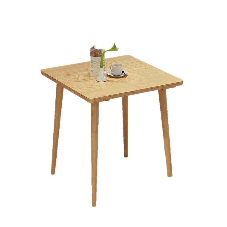 29.53" Tall Contemporary Style Coffee Cocktail Table Wooden Coffee Table