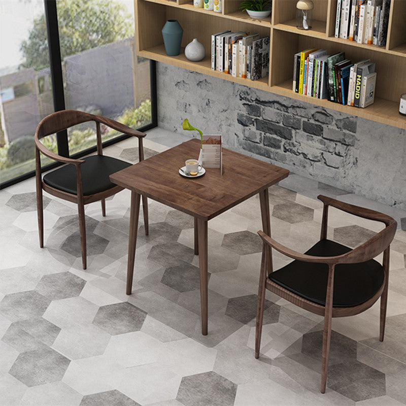 29.53" Tall Contemporary Style Coffee Cocktail Table Wooden Coffee Table