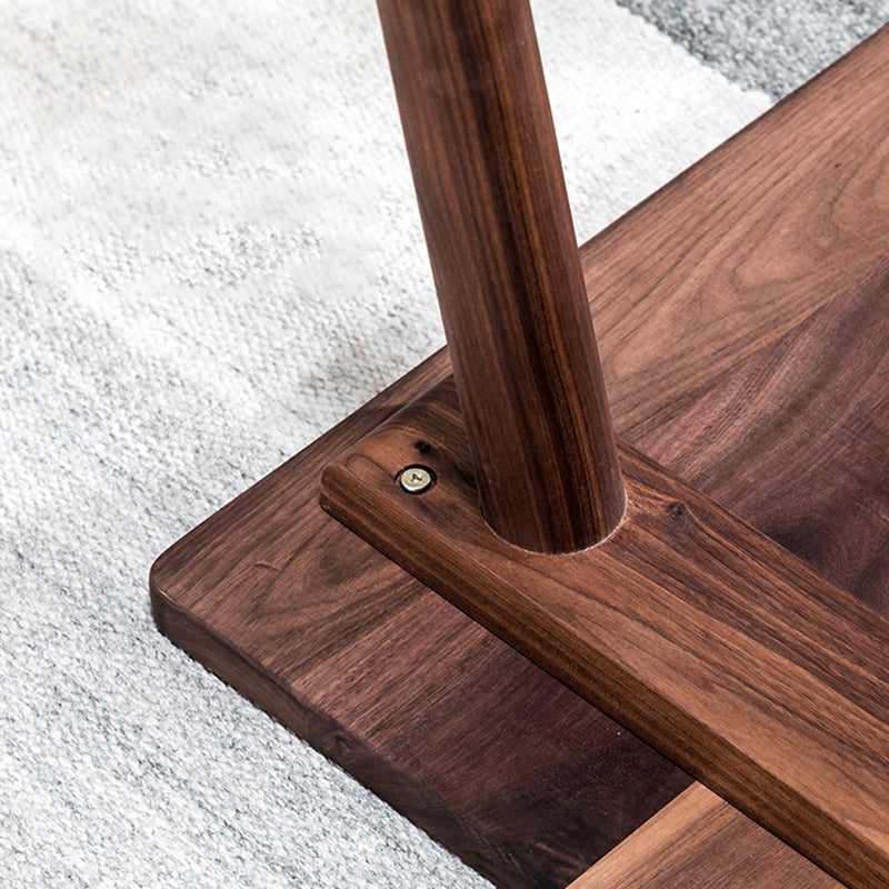 29.53" Tall Contemporary Style Coffee Cocktail Table Wooden Coffee Table