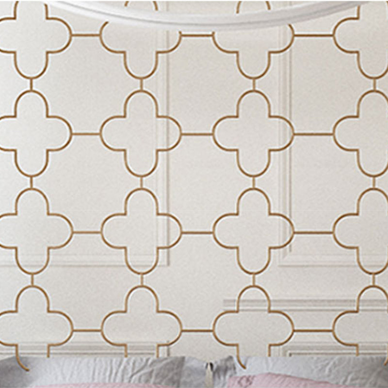 Metal Bed Frame Glam Canopy Bed With Headboard and Footboard