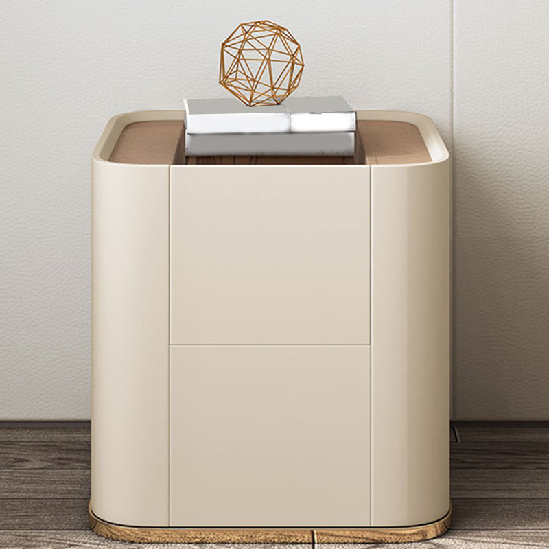 Glass Top Vanity Makeup Table Set With Drawer, Glam Vanity Dressing Table