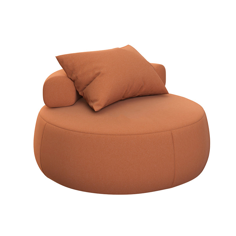 33.5"/39.3" Wide Armless Pillow Back Slipper Chair for Bedroom