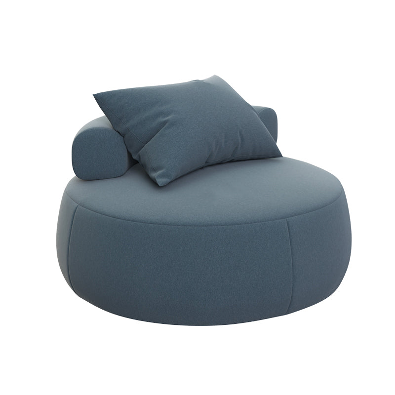 33.5"/39.3" Wide Armless Pillow Back Slipper Chair for Bedroom