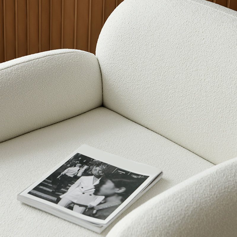 35.43"Wide Armchair, Tight Back Square Arms Single Sofa Chair