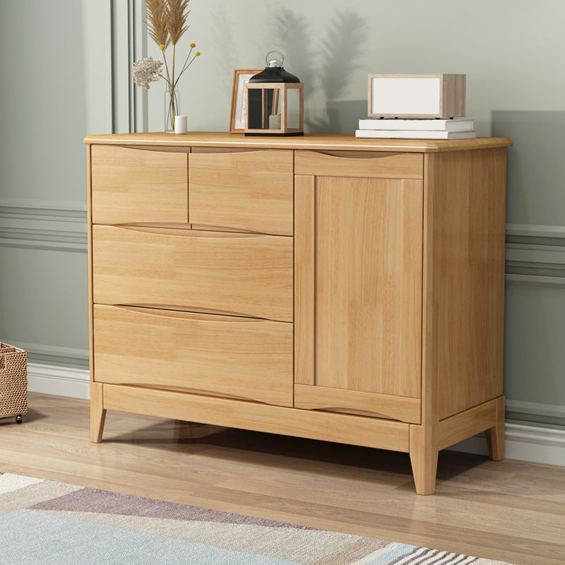 29.5"Tall 4 - Drawer Accent Cabinet, Wooden Rectangle Cabinet