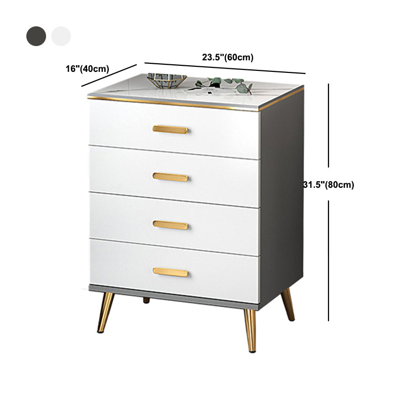 Modern Wood Accent Chest with Drawer 15.74" W,Water Resistant