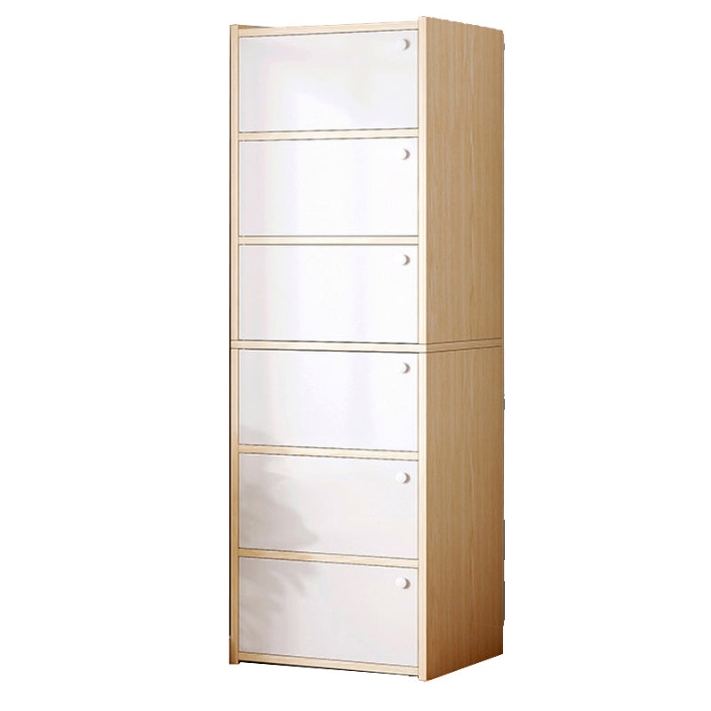 15.74" L Modern Accent Cabinet Wooden Storage Cabinet with Shelves