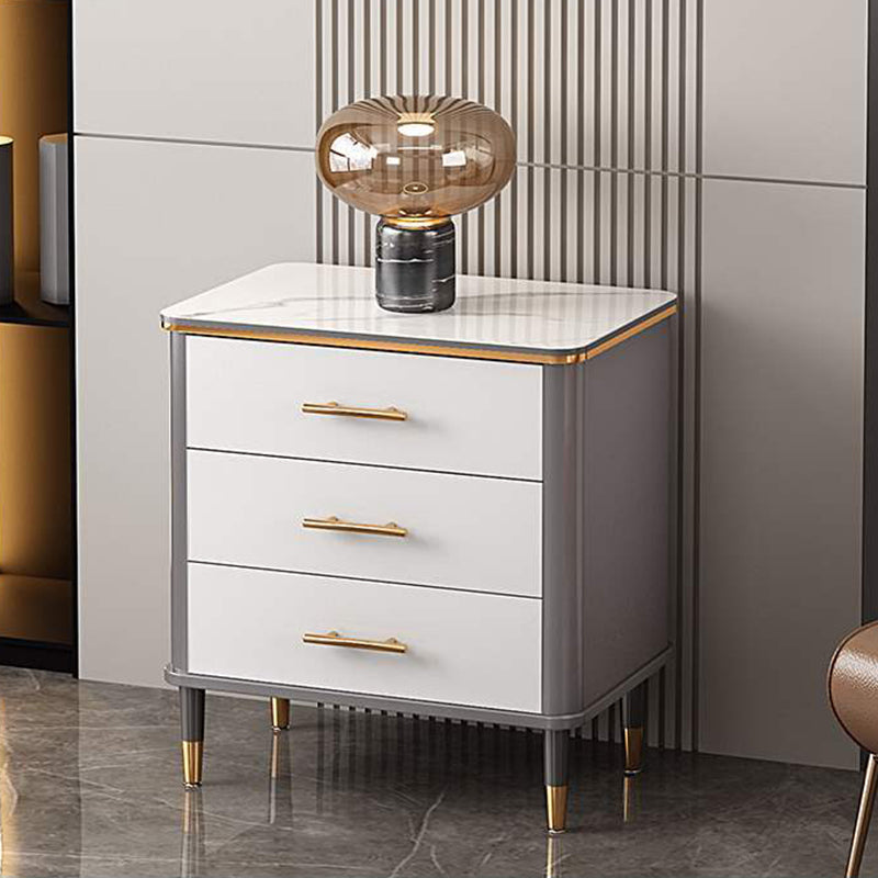 15.74" Wide Wood Accent Chest with Straight Legs Contemporary Chest