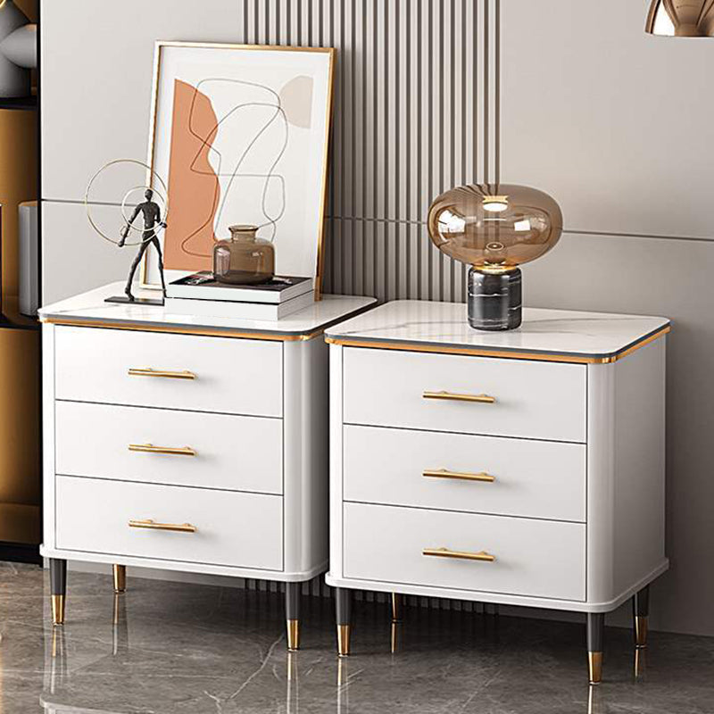 15.74" Wide Wood Accent Chest with Straight Legs Contemporary Chest