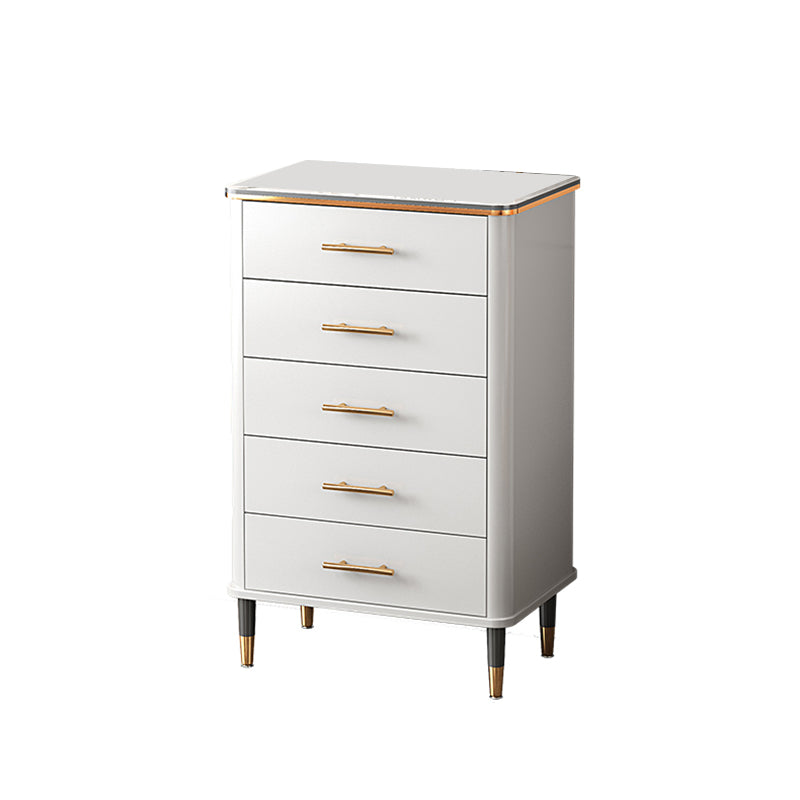15.74" Wide Wood Accent Chest with Straight Legs Contemporary Chest
