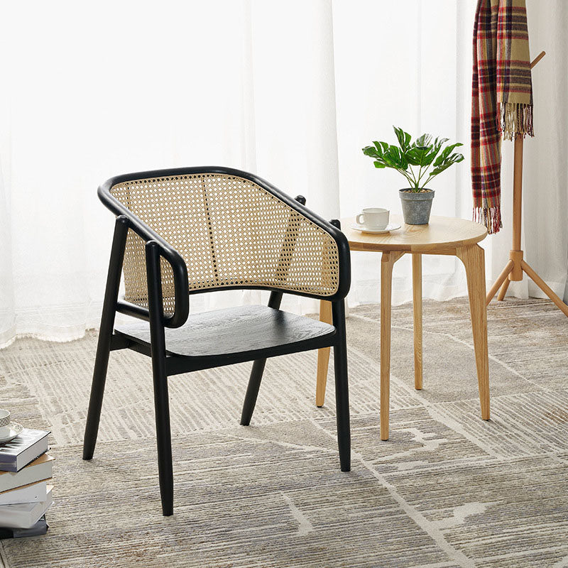 Traditional Style Chairs Dining Wooden Arm Chairs for Kitchen