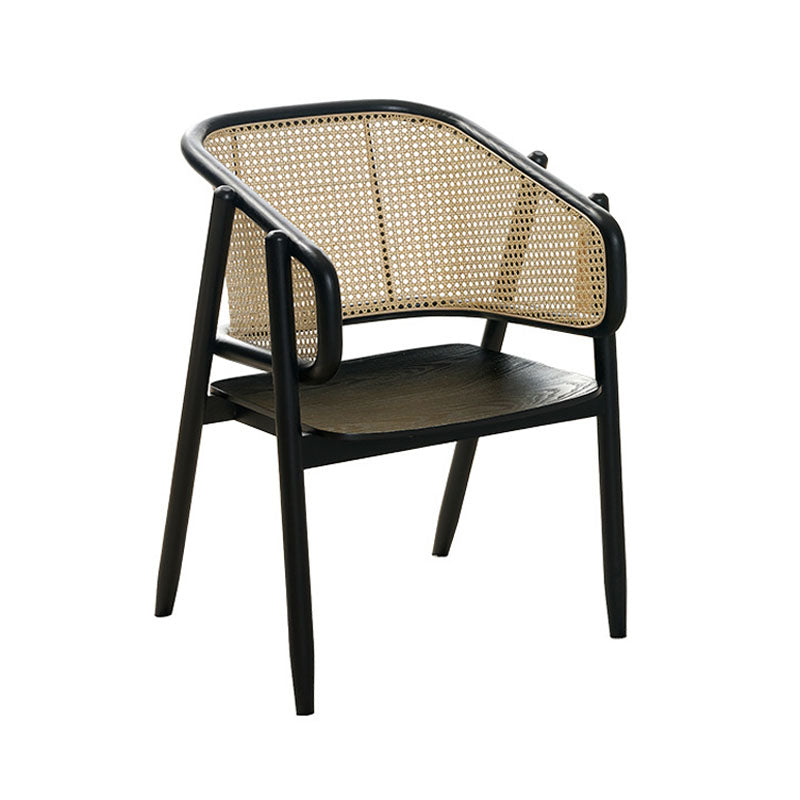 Traditional Style Chairs Dining Wooden Arm Chairs for Kitchen