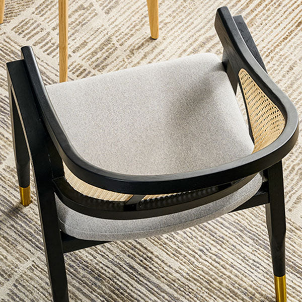 Traditional Style Chairs Dining Wooden Arm Chairs for Kitchen