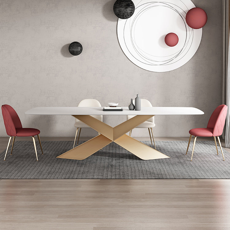 Modern Sintered Stone Dining Set 1/4/5/7 Pieces Dining Set for Home Use