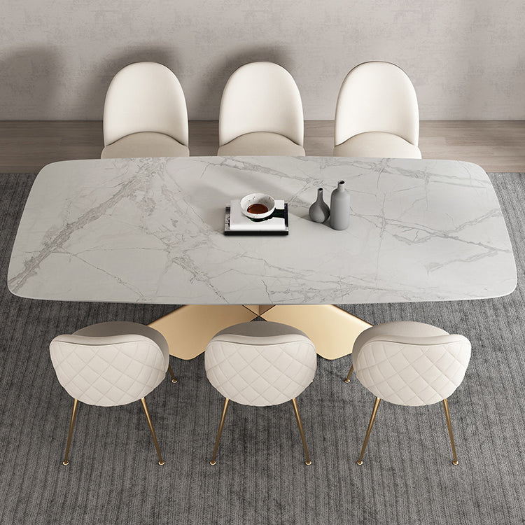 Modern Sintered Stone Dining Set 1/4/5/7 Pieces Dining Set for Home Use