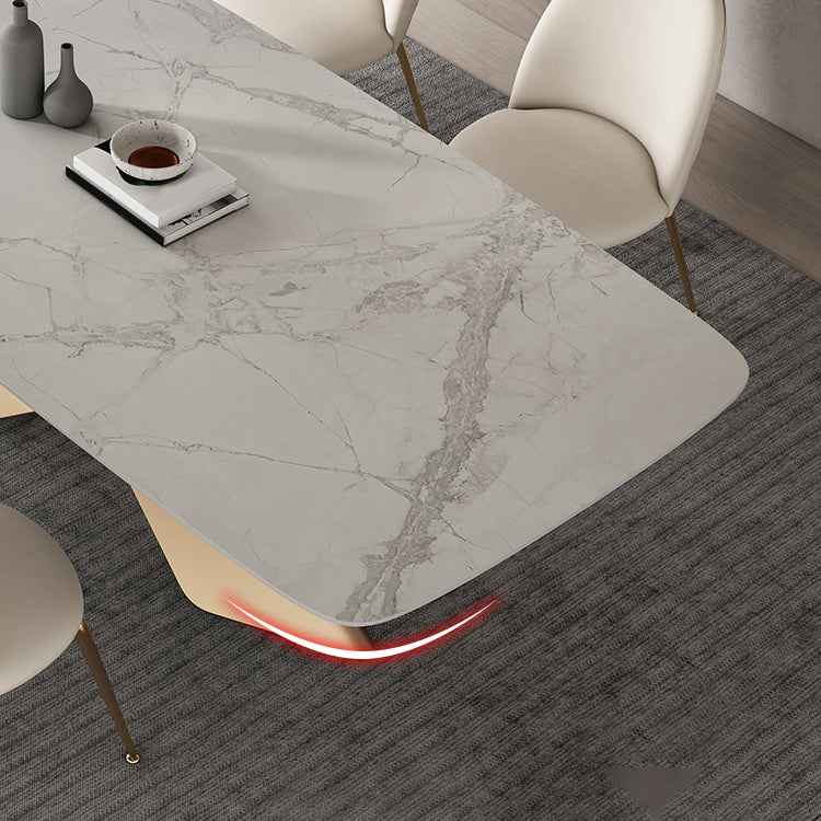 Modern Sintered Stone Dining Set 1/4/5/7 Pieces Dining Set for Home Use