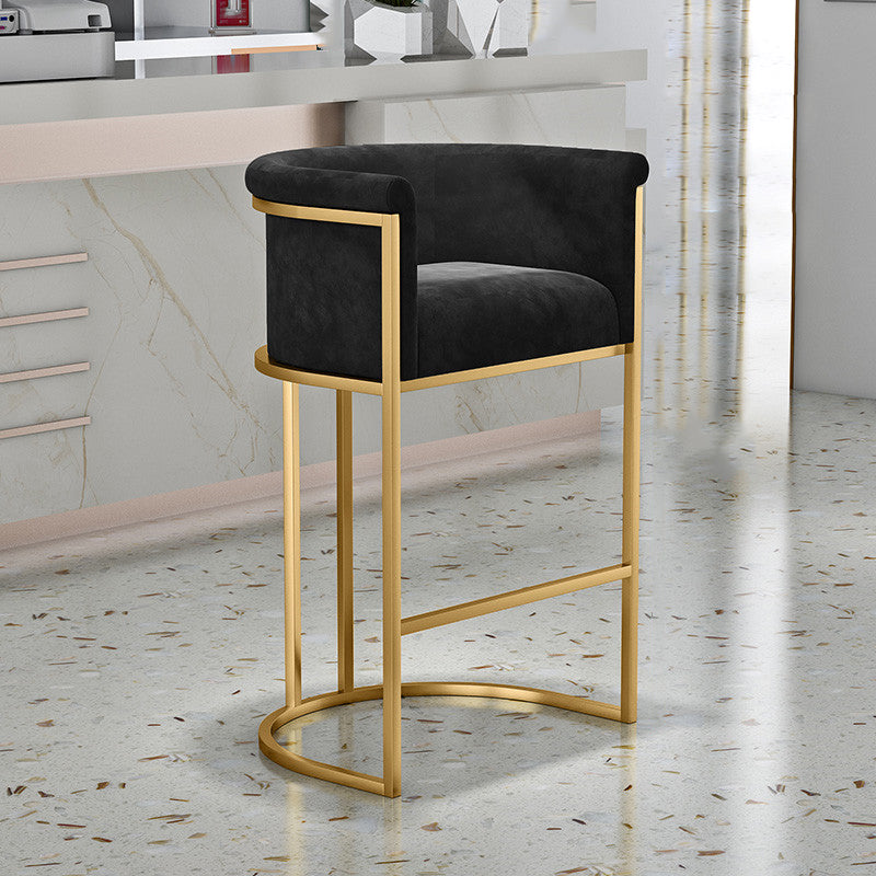 Glam 1/3/5 Pieces Bar Table Set Rectangle Stone Counter Table with High Stools for Kitchen