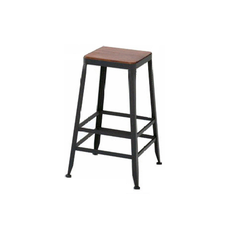 Industrial 1/9 Pieces Bar Table Set Rectangle Pine Wood Counter Table for Cafe