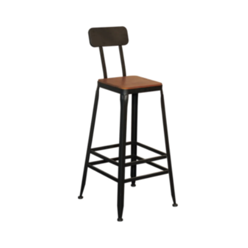 Industrial 1/4/7 Pieces Bar Table Set Rectangle Pine Wood Counter Table for Cafe