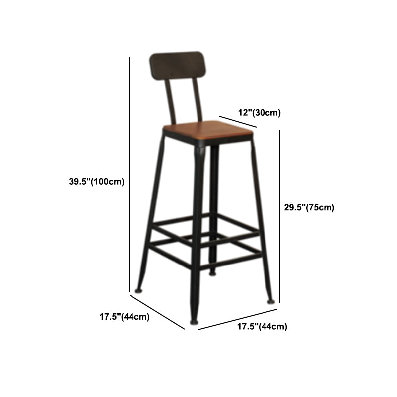 Industrial 1/4/7 Pieces Bar Table Set Rectangle Pine Wood Counter Table for Cafe