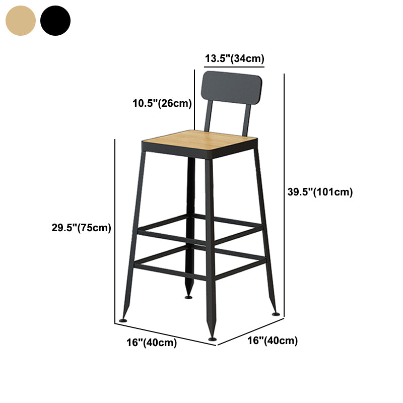 Industrial 1/7/12 Pieces Bar Table Set Rectangle Pine Wood Counter Table with High Stools