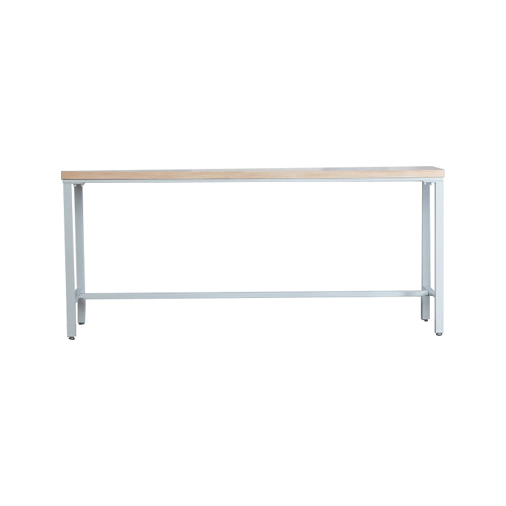 Contemporary 1/2/3 Pieces Bar Table Set Rectangle Wood Bar Table with Bar Stool