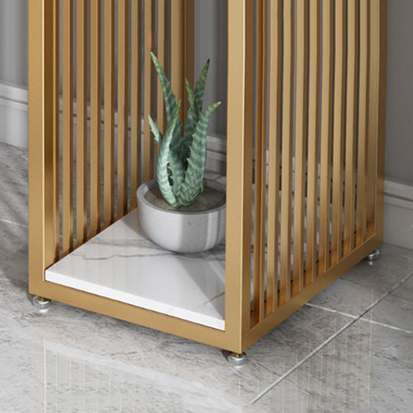 Glam1/2/3 Pieces Bar Table Set Rectangle Marble Bar Table with Bar Stool