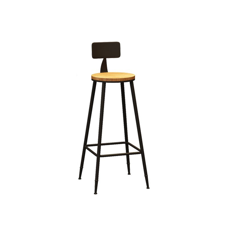 Modern Bar Table Set 1/7 Pieces Rectangle Pine Wood Counter Table for Shop