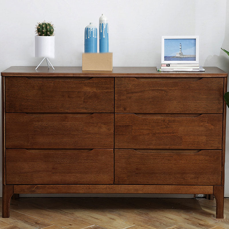 Modern Dresser Solid Wood Storage Chest Dresser with 5/6/7 Drawers