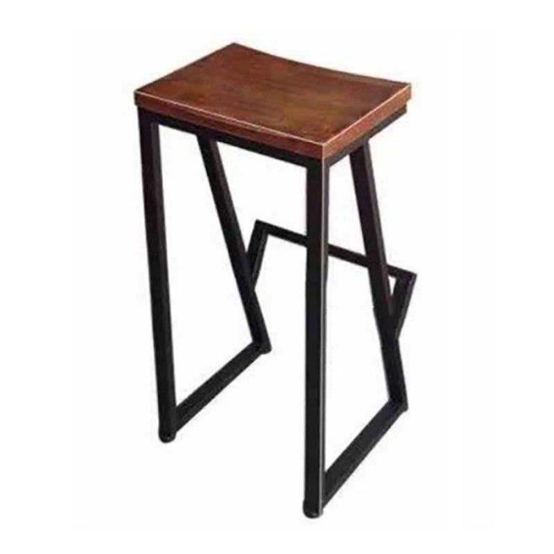 Modern 1/3 Pieces Bar Table Set Rectangle Pine Wood Counter Table with Stools for Balcony