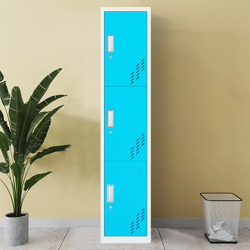 Contemporary Steel Wardrobe Armoire Hinged Wardrobe Cabinet for Home