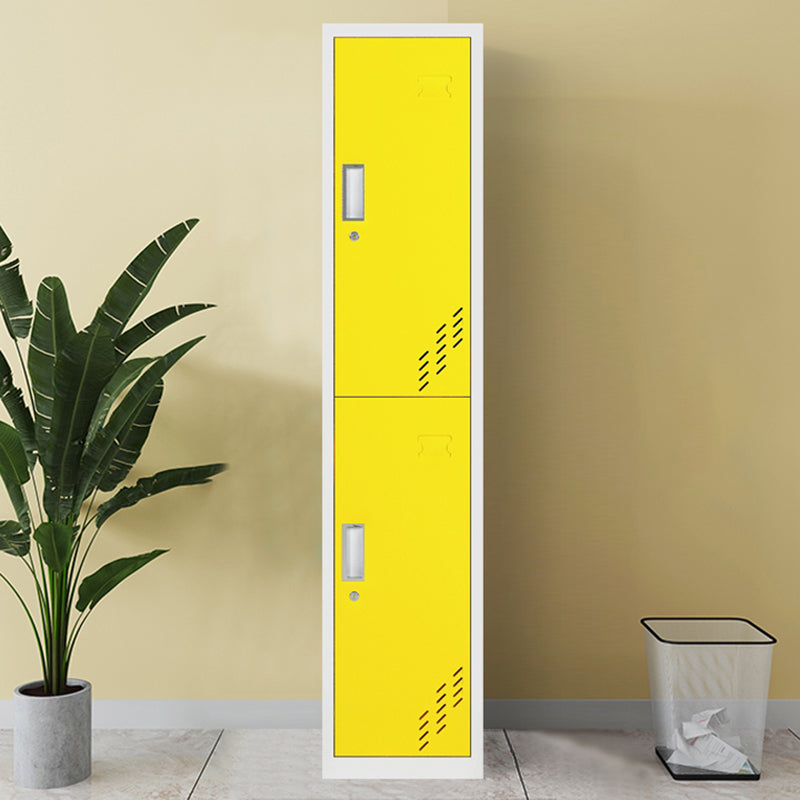 Contemporary Steel Wardrobe Armoire Hinged Wardrobe Cabinet for Home