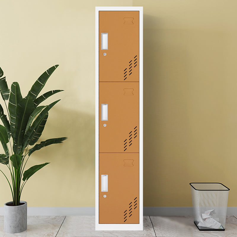 Contemporary Steel Wardrobe Armoire Hinged Wardrobe Cabinet for Home