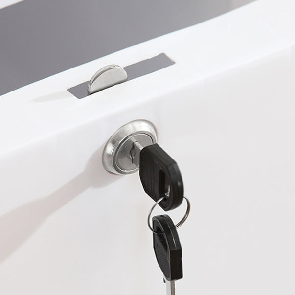 Plastic Storage Cabinet Modern Non-Hanging Wardrobe Armoire for Home