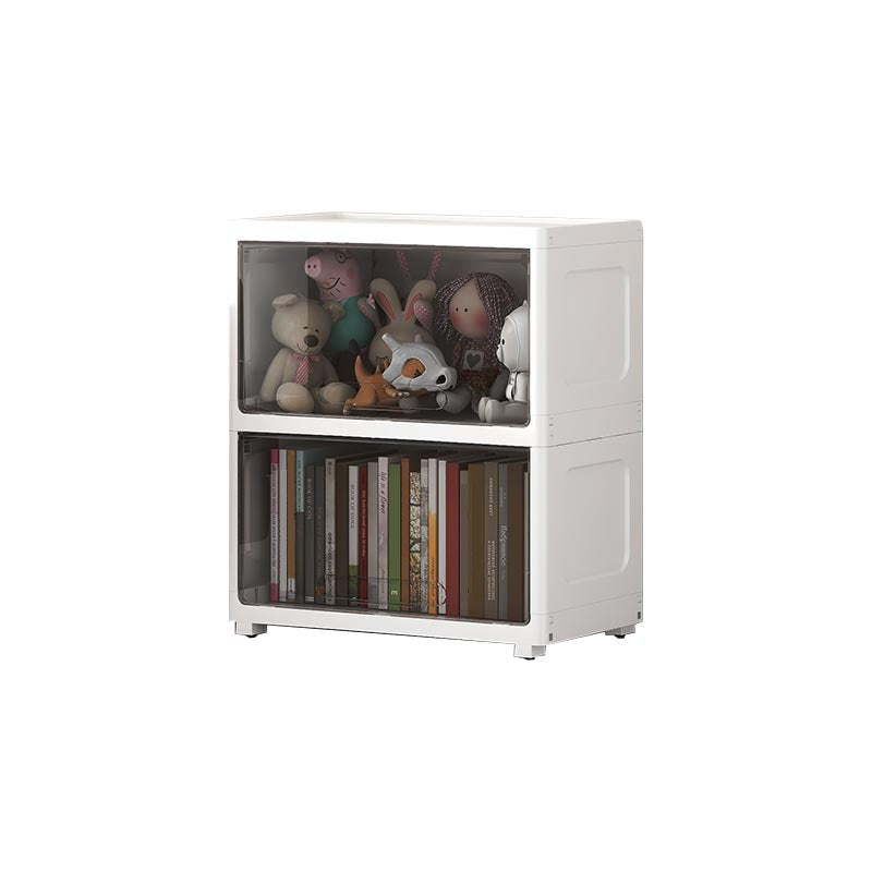 Contemporary Storage Cabinet Plastic Wardrobe Closet for Bedroom