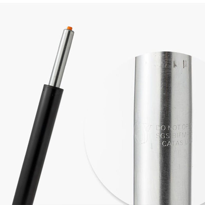 Scandinavian Metal Barstool Adjustable Low Back Faux Leather Barstools in Matte Finish