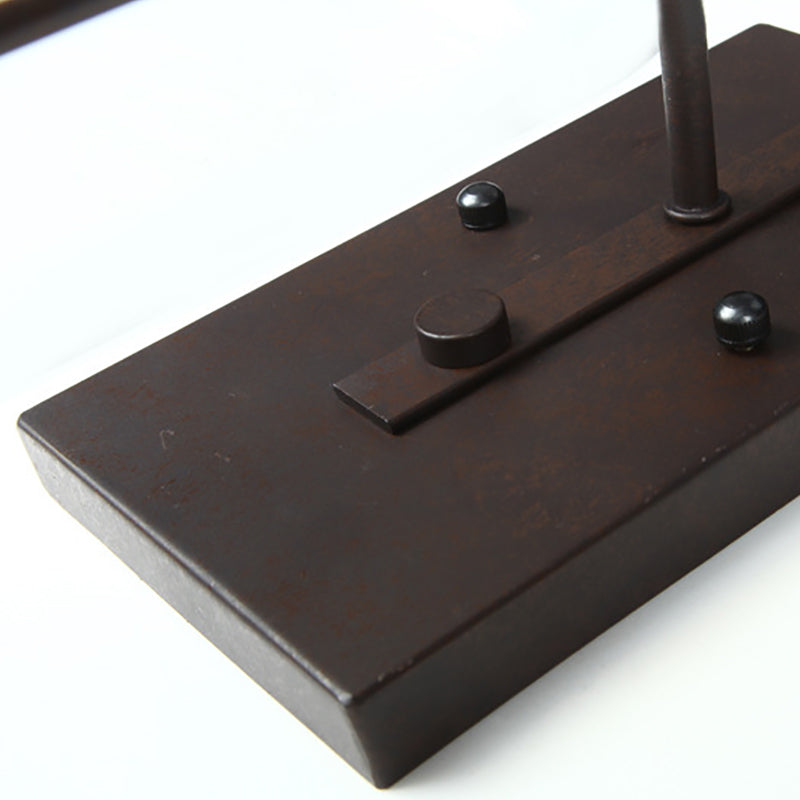 Industrial Style Wall Light Glass Shade Light Sconce Light Fixture for Sitting Room