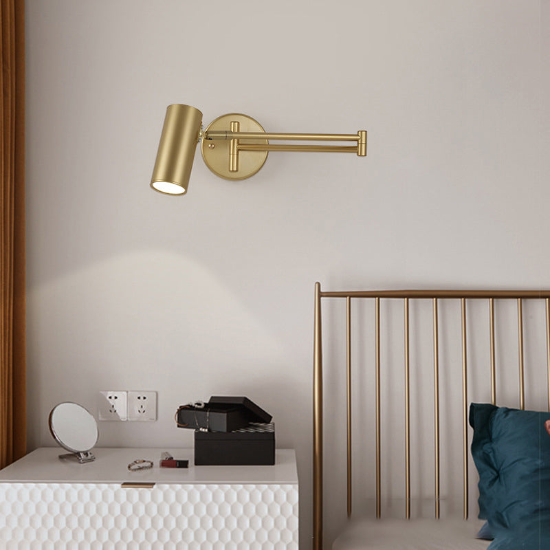 Modern Style Wall Mount Light Household Wall Light Sconce with Adjustable Arm