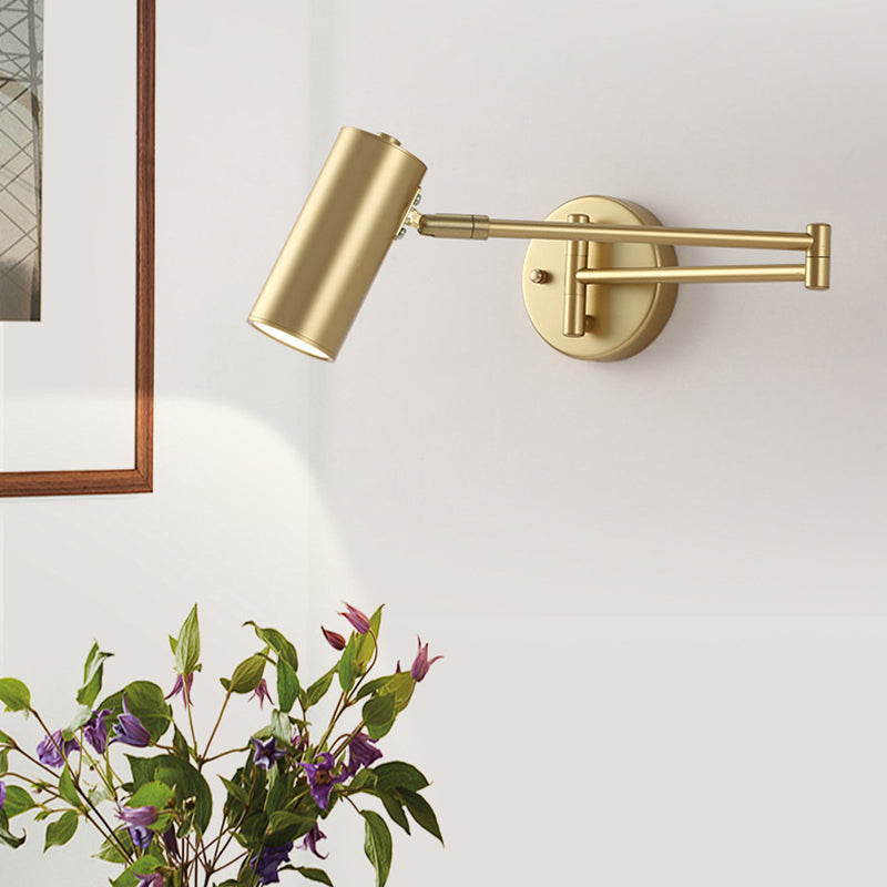 Modern Style Wall Mount Light Household Wall Light Sconce with Adjustable Arm