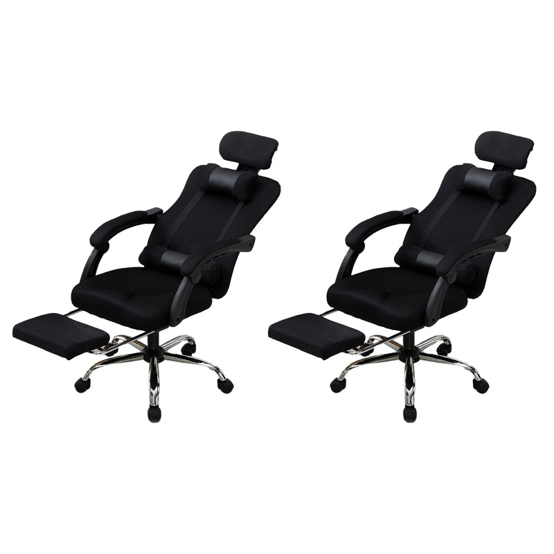 Modern Computer Chair Fixed Arms Chair Ergonomic Mesh Task Chair