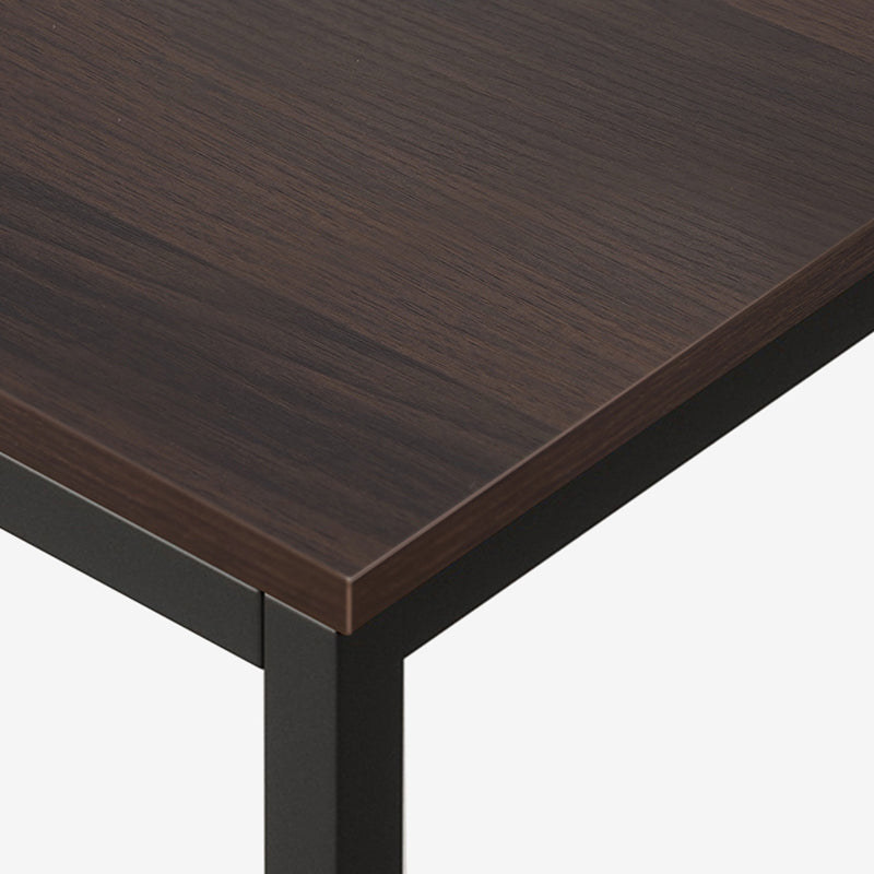 11.81" Wide Engineered Wood Geometric Bookcase Contemporary Metal and Wood Bookcase