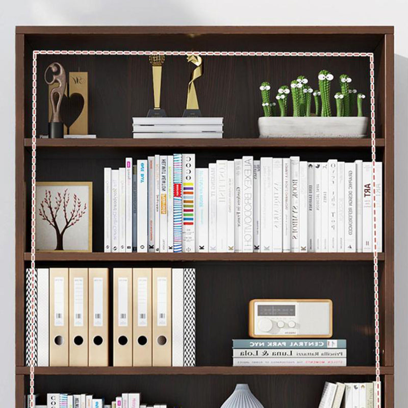 9.45" W Modern Book Shelf Engineered Wood Home Shelf Bookcase