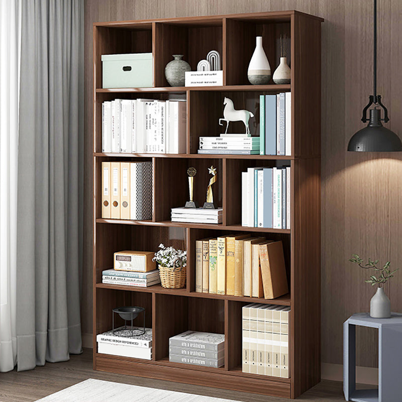 9.45" W Modern Book Shelf Engineered Wood Home Shelf Bookcase