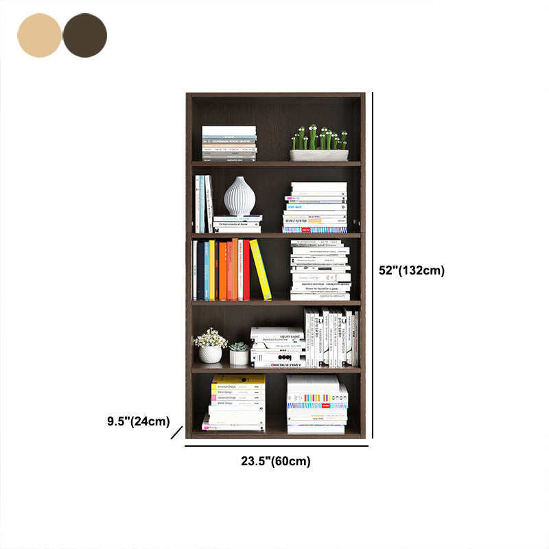9.45" W Modern Book Shelf Engineered Wood Home Shelf Bookcase