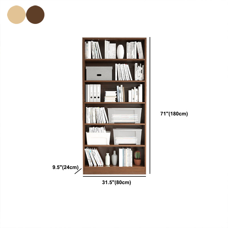 9.45" W Modern Book Shelf Engineered Wood Home Shelf Bookcase