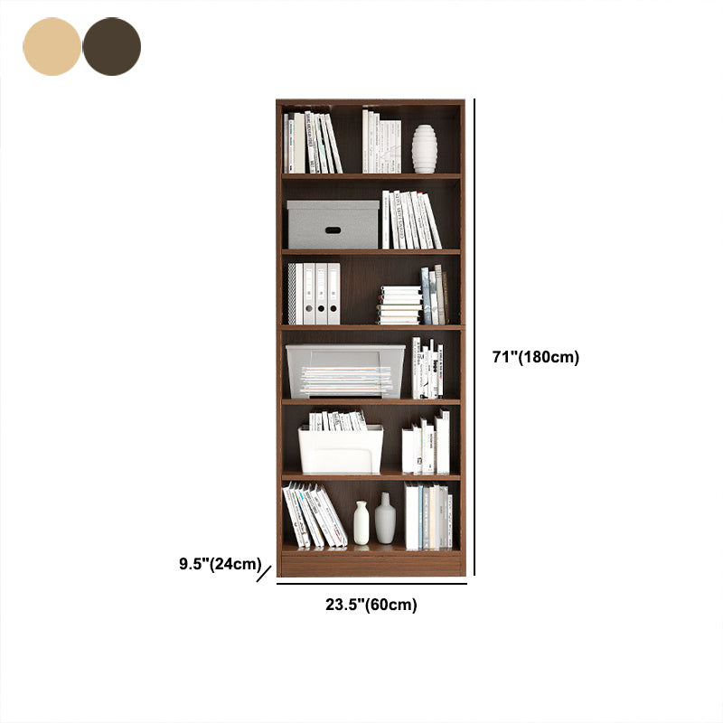 9.45" W Modern Book Shelf Engineered Wood Home Shelf Bookcase